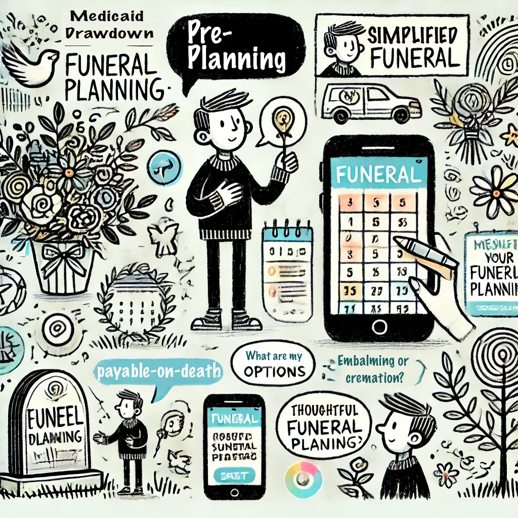 Embalming or cremation